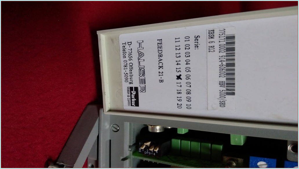 HAUSER HBV 5000 HBV5000 SERVO SÜRÜCÜ VE MOTOR İLE BİRLİKTE (PARKER) SIFIR SERVO SÜRÜCÜ TAKIM