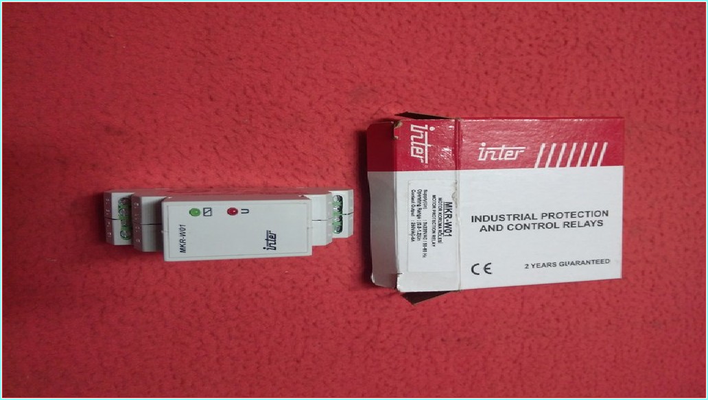 İNTER MKR-W01 SIFIR KUTULU RAY TİPİ MOTOR KORUMA