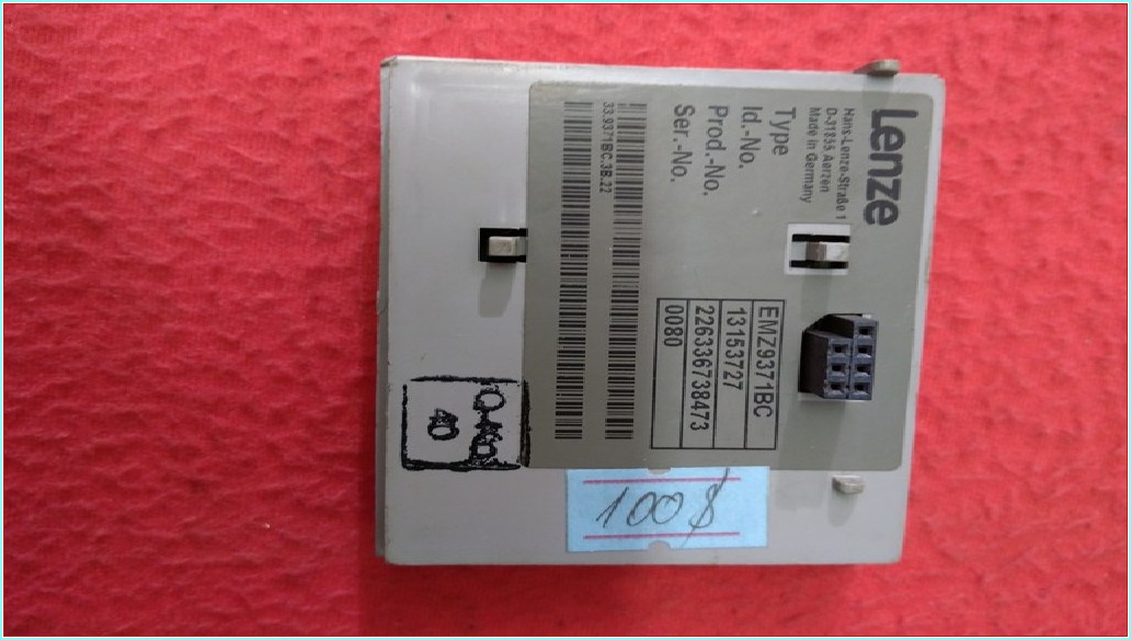LENZE EMZ9371BC TUŞ TAKIMI İŞLETİM PANELİ KEYPAD