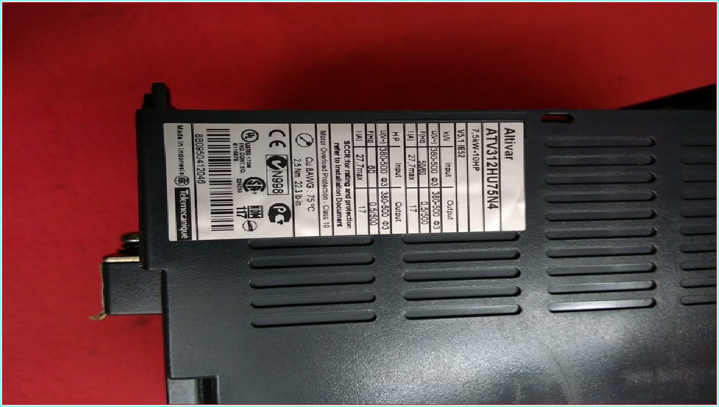SCHNEİDER ATV312HU75N4 7,5KW 17A SÜRÜCÜ