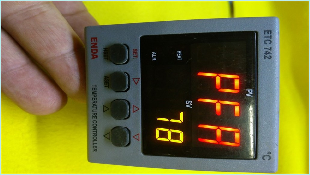 ENDA ETC 742 ETC742 TEMPERATURE CONTROLLER ISI KONTROL CİHAZI