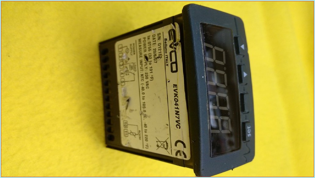 EVCO EVK041N7VC ISI KONTROL CİHAZI (TERMOSTAT)