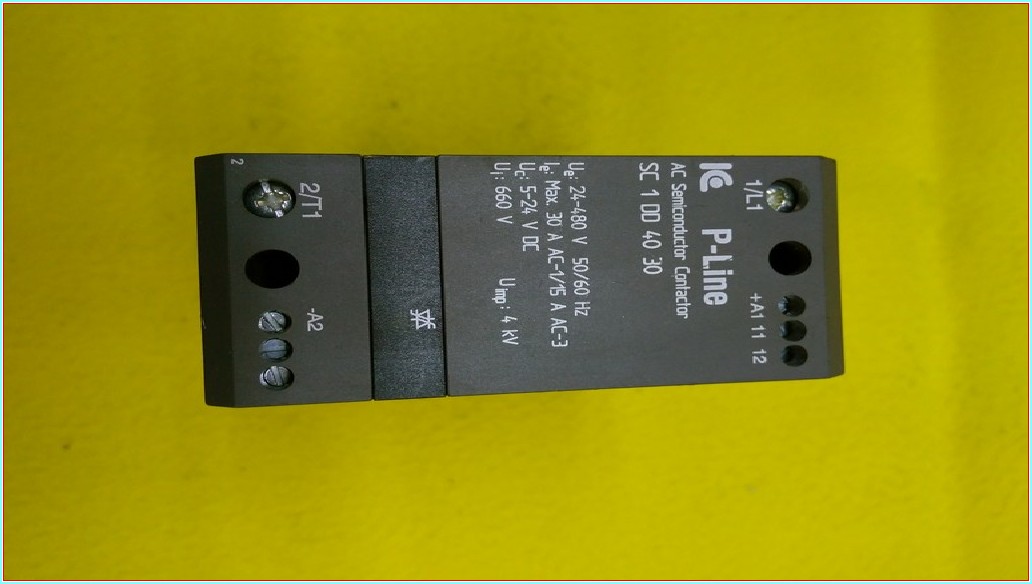 P-LİNE 97-00-09 SC 1 DD 40 30 AC SEMİCONDUCTOR CONTACTOR