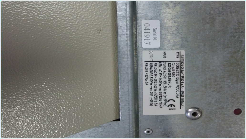 ELETTRONICA SANTERNO DCREG2,20 16,4-20A DC SÜRÜCÜ