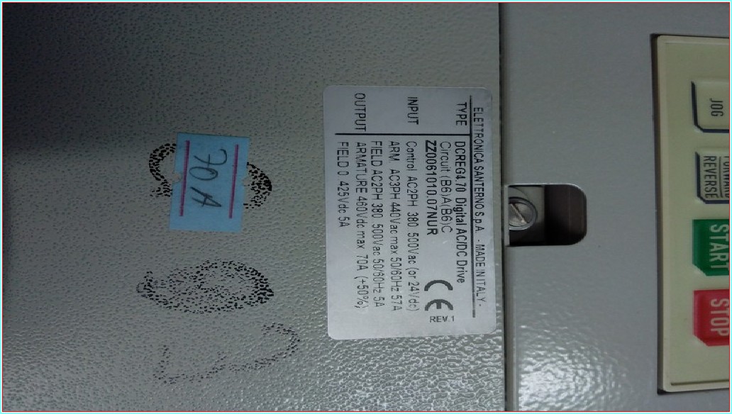 ELETTRONICA SANTERNO DCREG4.70 70A DC SÜRÜCÜ
