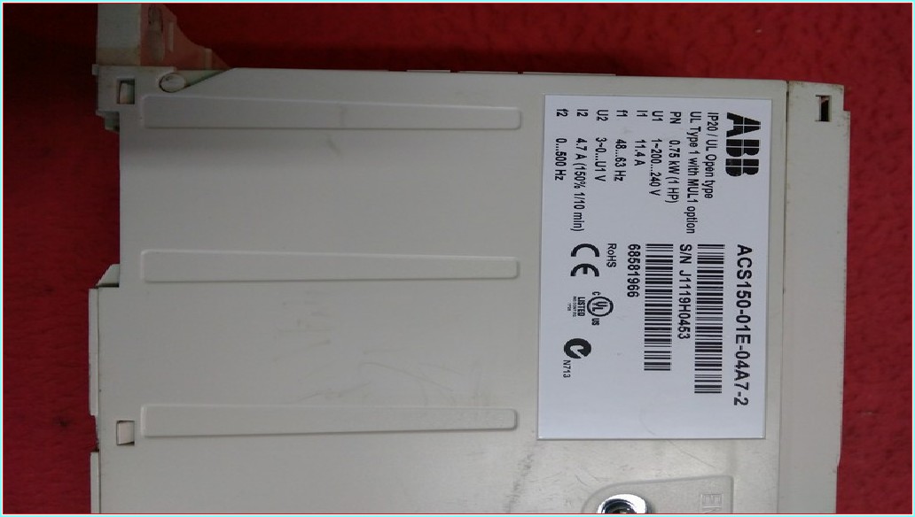 ABB ACS150-01E-04A7-2 0,75KW 4,7A SIFIR KUTULU SÜRÜCÜ 0,75 KW INVERTER DRIVER