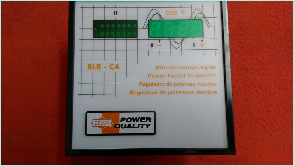 BELUK BLR-CA-14 POWER QUALITY SIFIR KUTULU GÜÇ FAKTÖRÜ KONTROL RÖLESİ