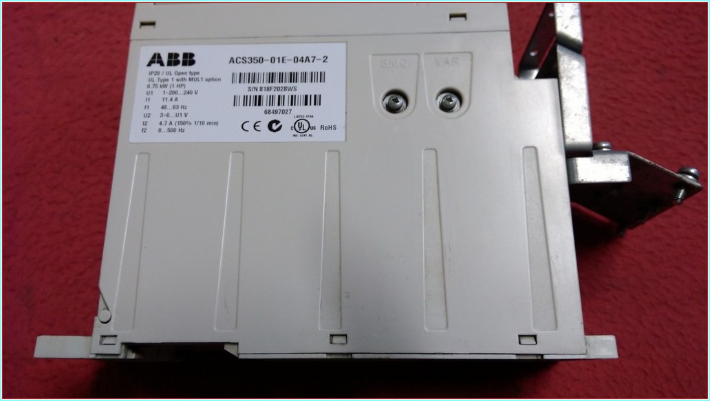 ABB ACS350-01E-04A7-2 0,75KW SÜRÜCÜ INVERTER ACS350 0.75 KW DRIVER