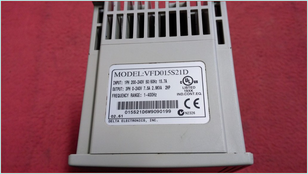 DELTA VFD015S21D 1,5KW 230V 1-400HZ SÜRÜCÜ