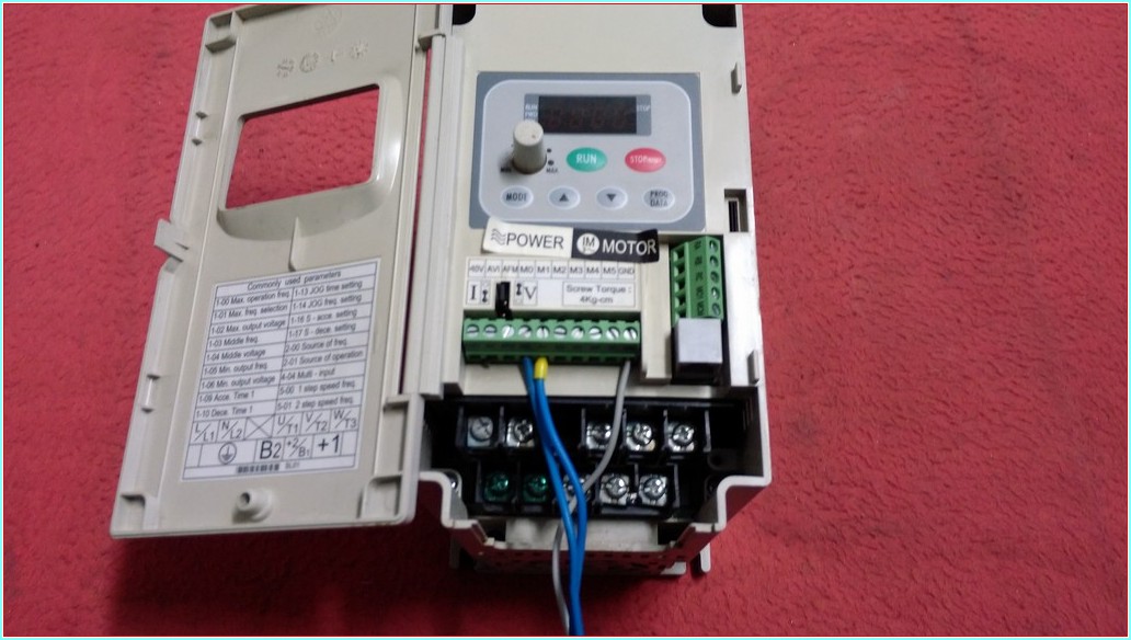 DELTA VFD015S21D 1,5KW 230V 1-400HZ SÜRÜCÜ
