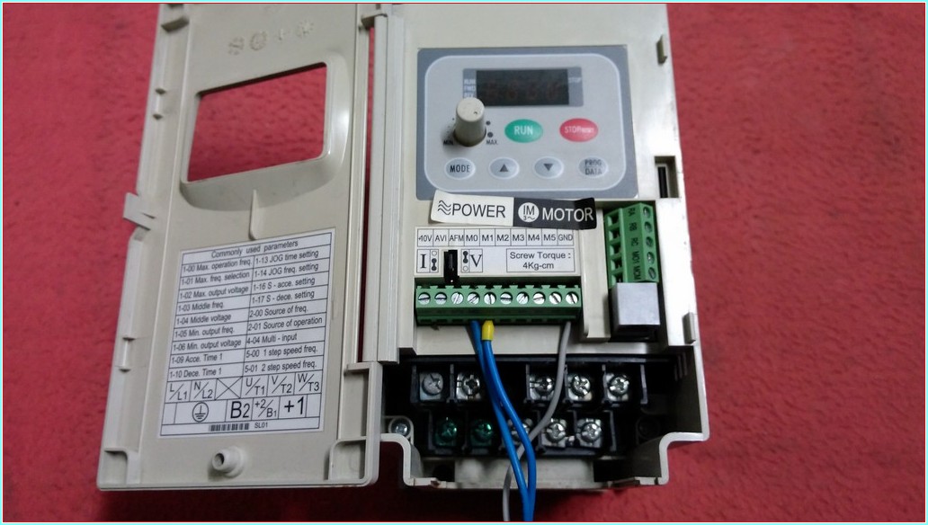 DELTA VFD015S21D 1,5KW 230V 1-400HZ SÜRÜCÜ