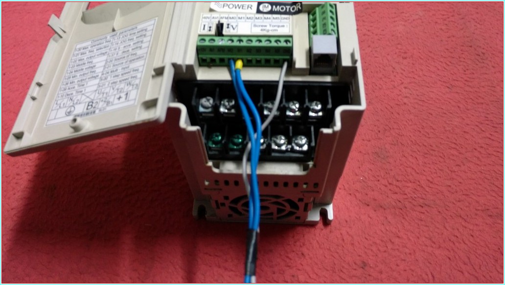 DELTA VFD015S21D 1,5KW 230V 1-400HZ SÜRÜCÜ