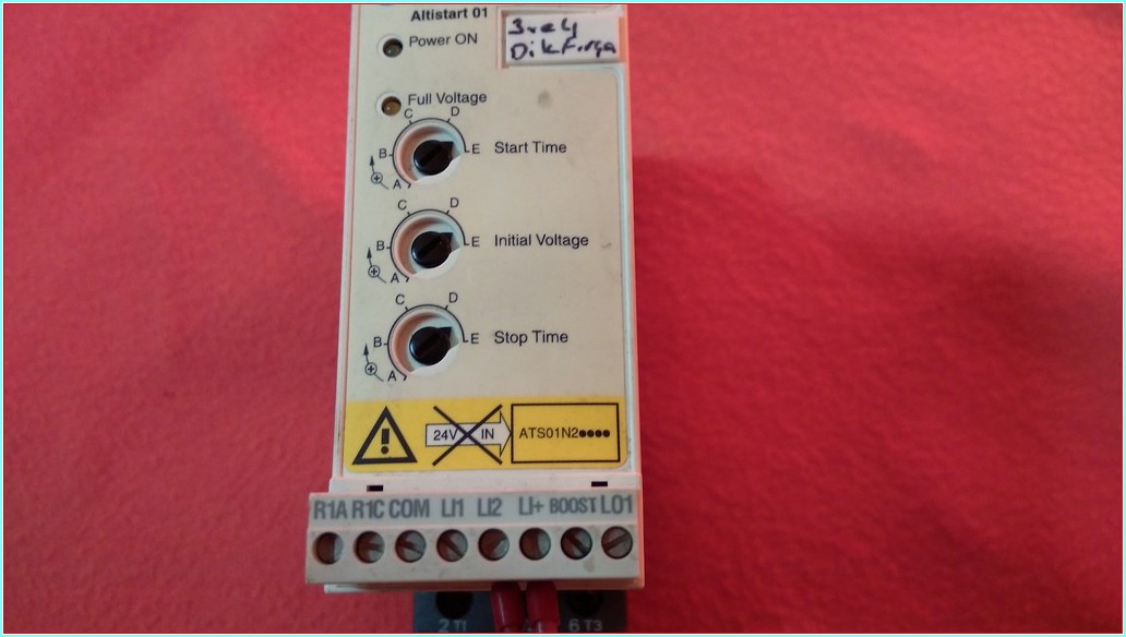 TELEMECANİQUE ATS01N209QN 4KW YUMUŞAK YOL VERME SOFTSTARTER