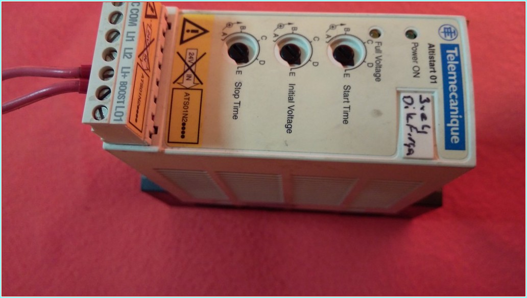 TELEMECANİQUE ATS01N209QN 4KW YUMUŞAK YOL VERME SOFTSTARTER