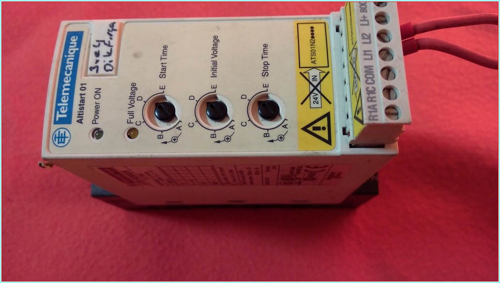 TELEMECANİQUE ATS01N209QN 4KW YUMUŞAK YOL VERME SOFTSTARTER
