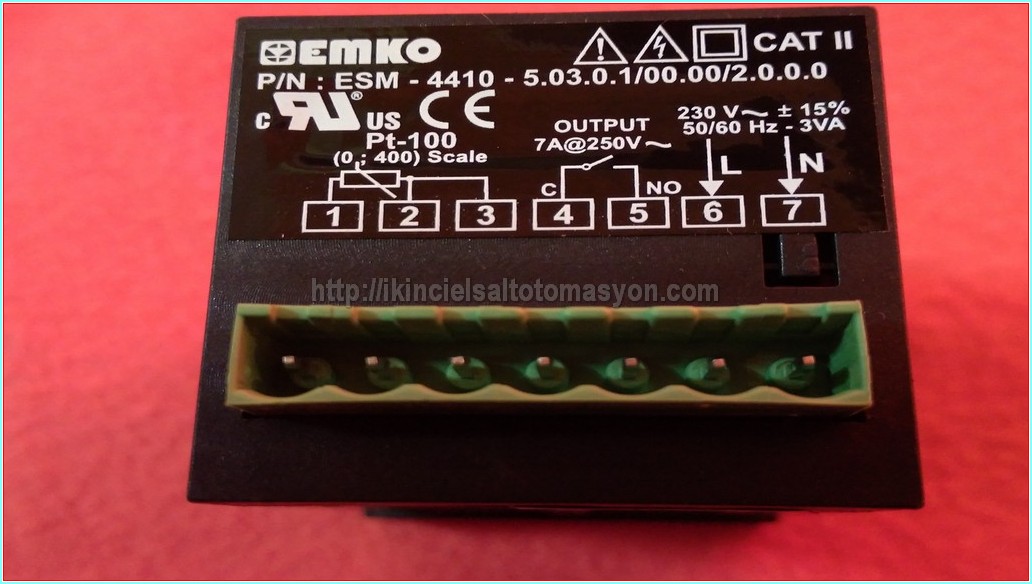 EMKO ESM-4410 SIFIR KUTUSUZ ISI KONTROL CİHAZI