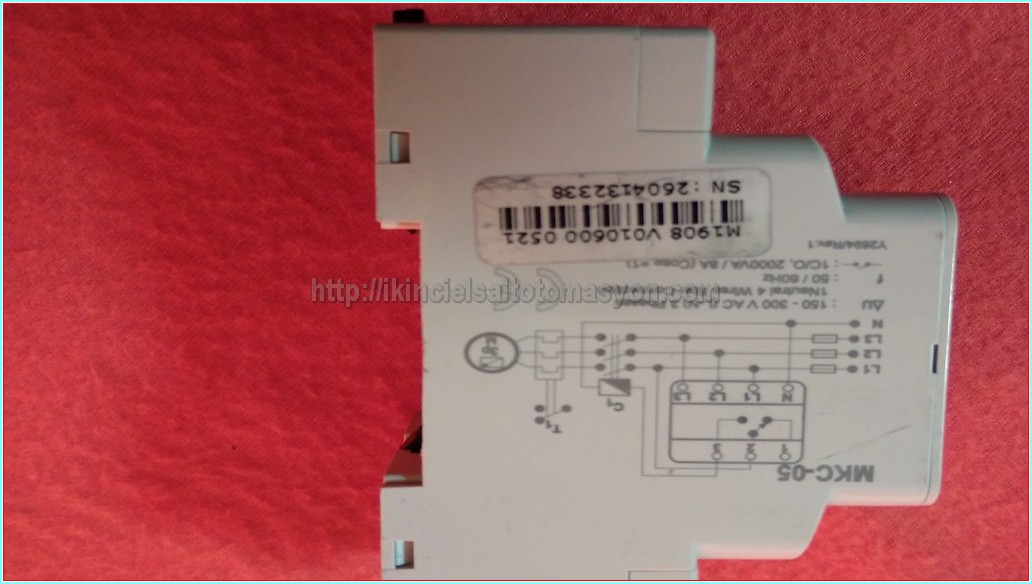 ENTES MKC-05 MKC 05 MKC05 M3977 MOTOR VE FAZ KORUMA