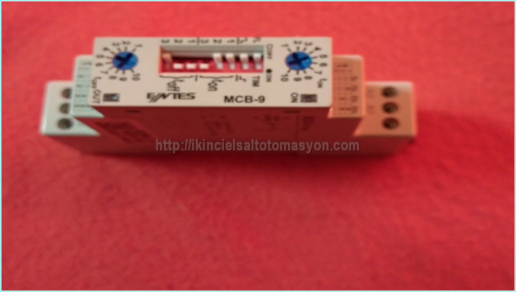 ENTES MCB-9 ÇOK FONKSİYONLU ZAMAN RÖLESİ