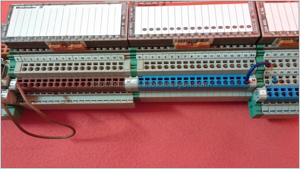 WEİDMÜLLER CAN 16DI P 830717 PLC EK MODÜL