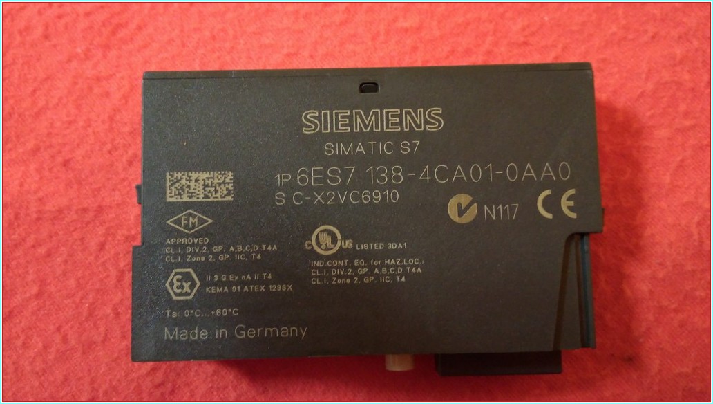 6ES7 138-4CA01-0AA0 6ES7138-4CA01-0AA0 SİEMENS