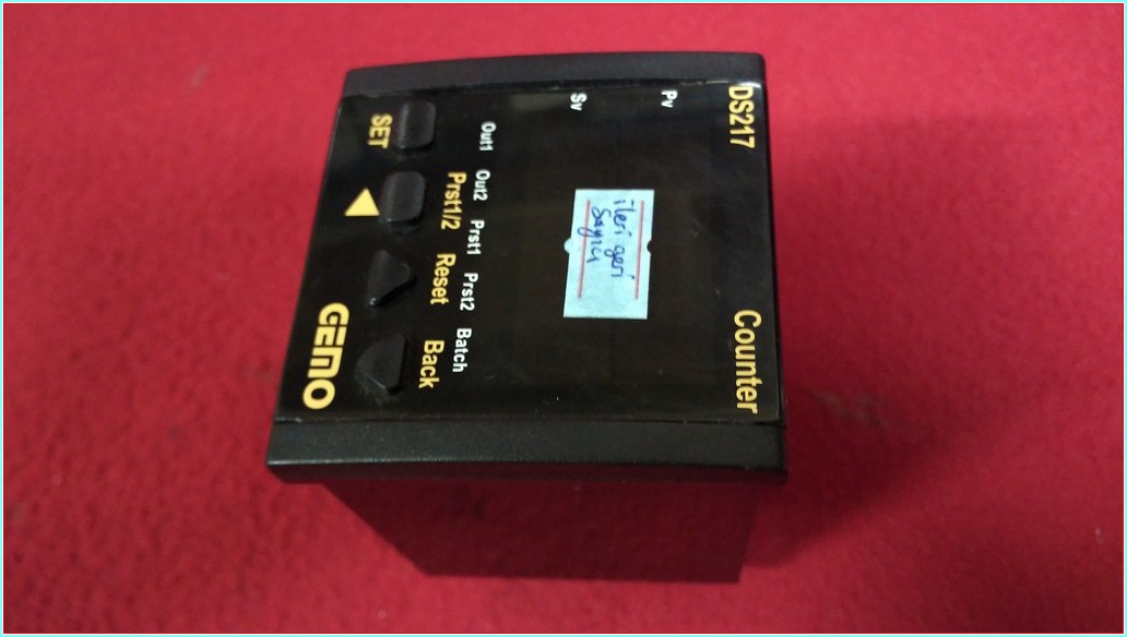 GEMO DS217A COUNTER 240VAC 50-60HZ İLERİ GERİ SAYICI