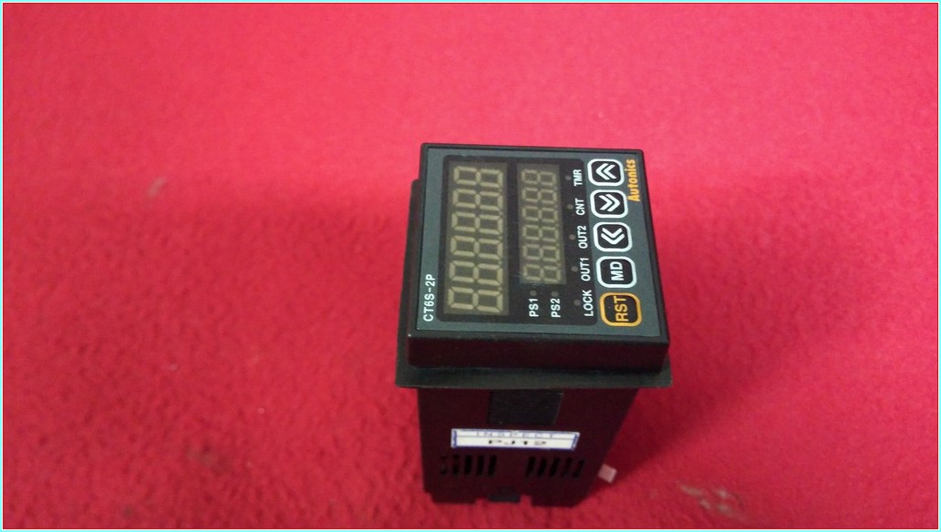 AUTONİCS CT6S-2P4T COUNTER-TIMER 110-220VAC 48X48 ZAMAN RÖLESİ DİJİTAL RS485