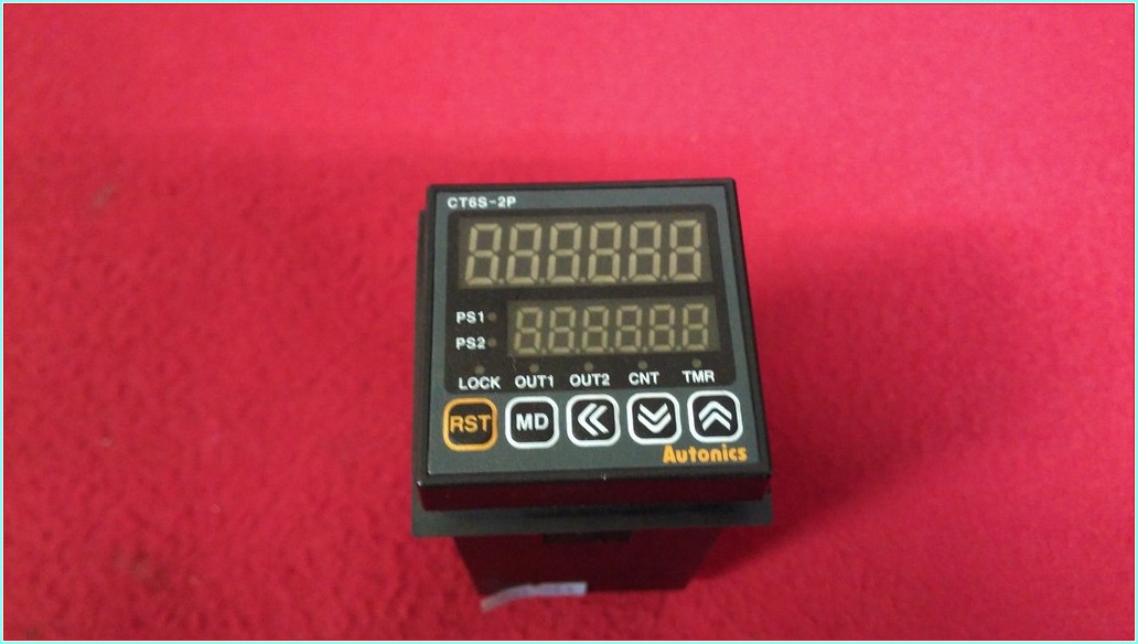 AUTONİCS CT6S-2P4T COUNTER-TIMER 110-220VAC 48X48 ZAMAN RÖLESİ DİJİTAL RS485