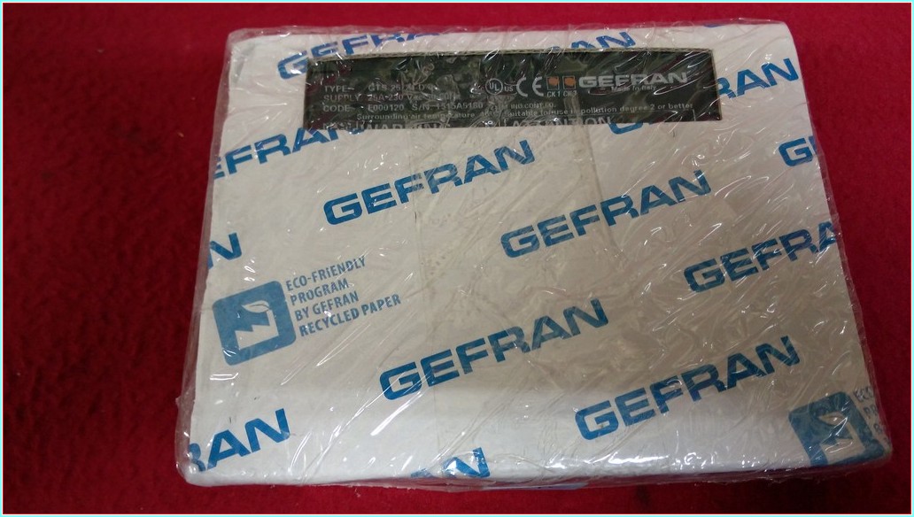 GEFRAN GTS-25/24-D-0 25A 230VAC 50-60HZ KATI HAL RÖLESİ SIFIR KUTULU SSR RÖLE