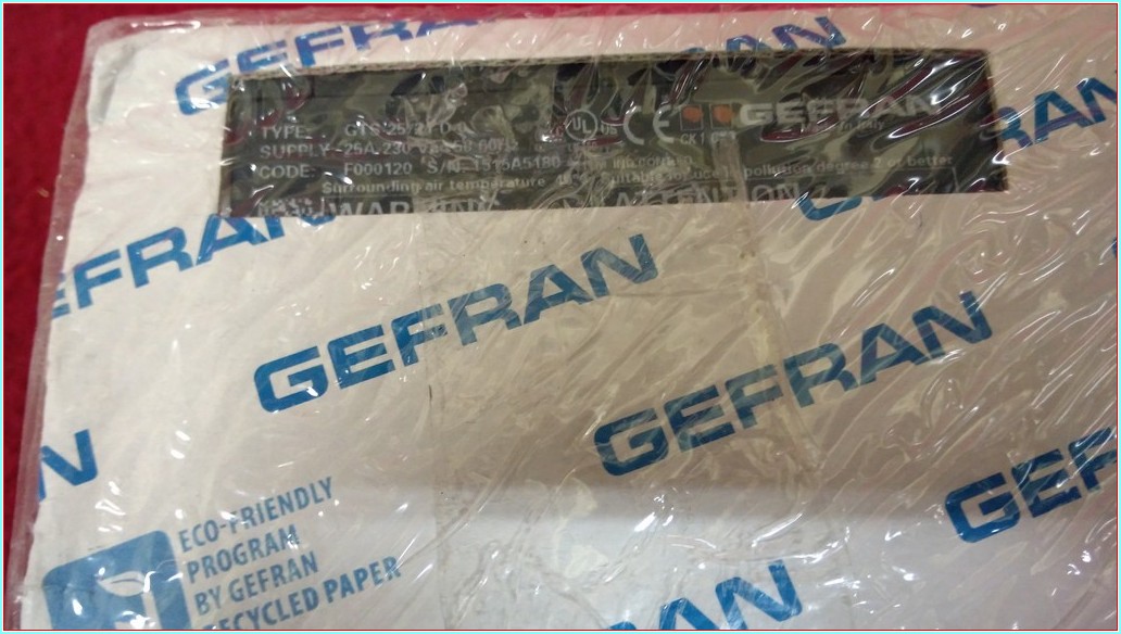 GEFRAN GTS 40/230-0 40A SIFIR KUTULU KATI HAL RÖLESİ