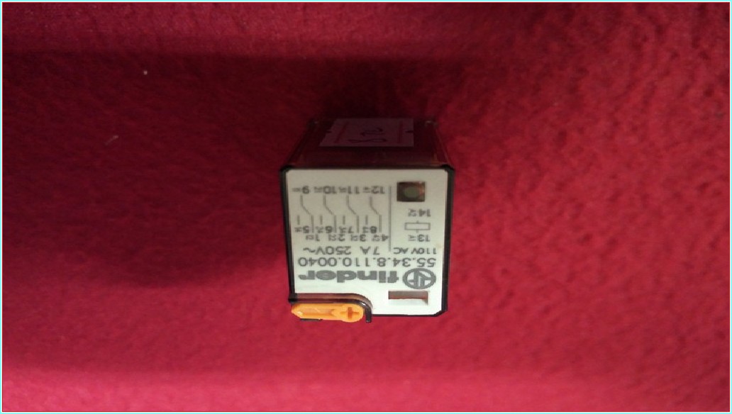 FİNDER 55.34.8.110.0040 110VAC 7A 250V 4 KONTAKLI MİNİ RÖLE
