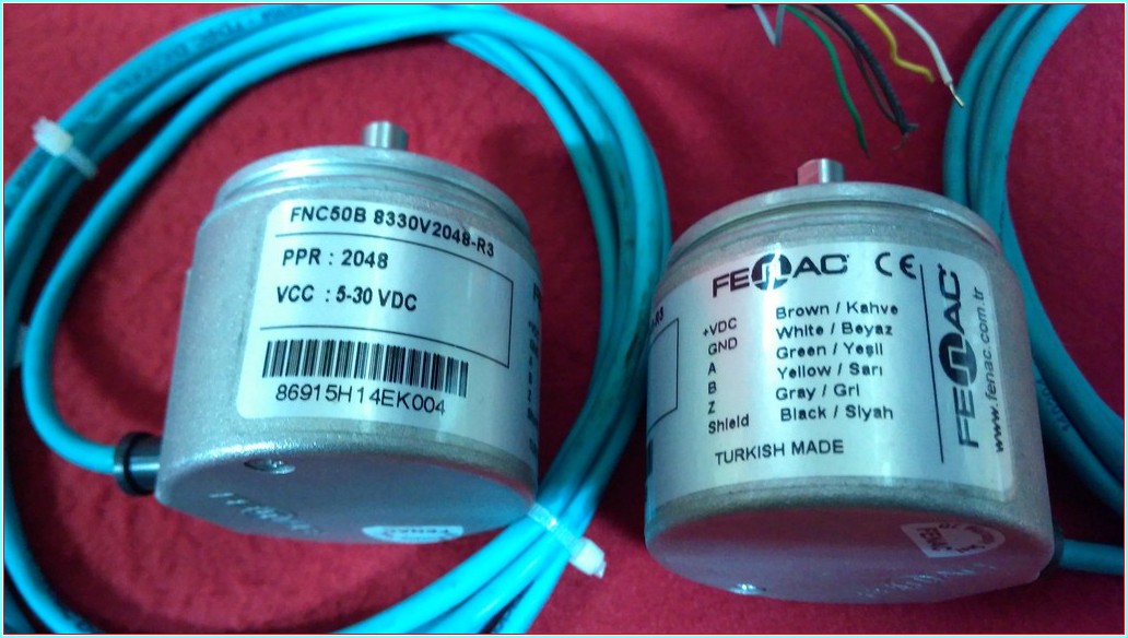 FENAC FNC50B 8330V2048-R3 2048 VCC 5-30 VDC SIFIR ENCODER