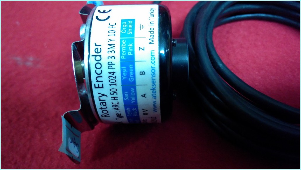 ROTARY ARC H 50 1024 PP 3 3M Y 10 FC SIFIR ENCODER ARC-H-50-1024