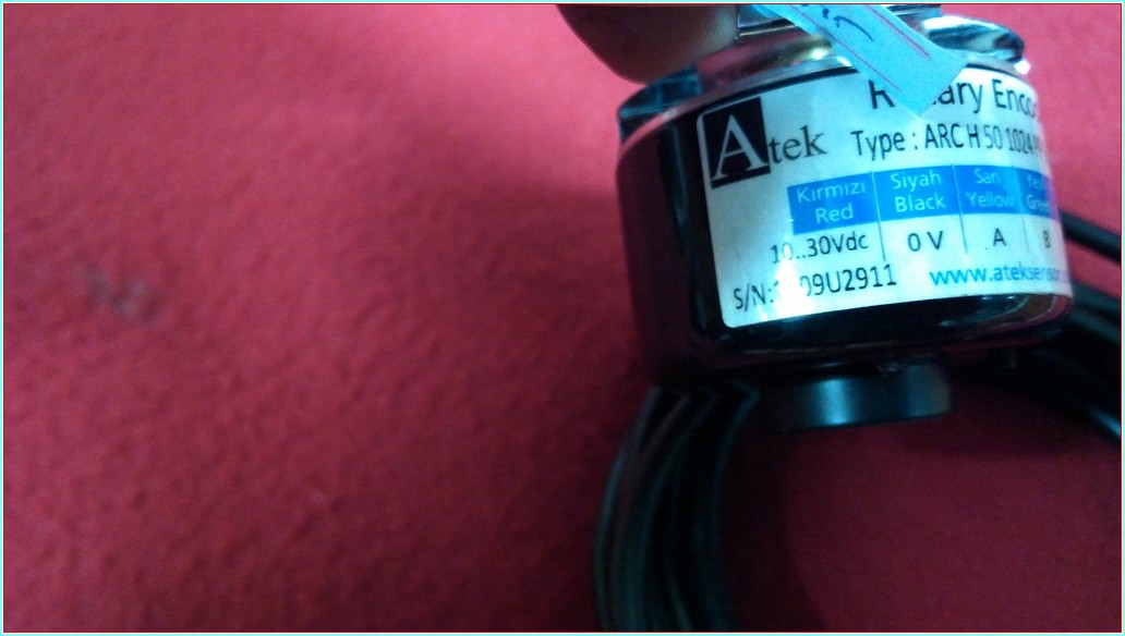 ROTARY ARC H 50 1024 PP 3 3M Y 10 FC SIFIR ENCODER ARC-H-50-1024