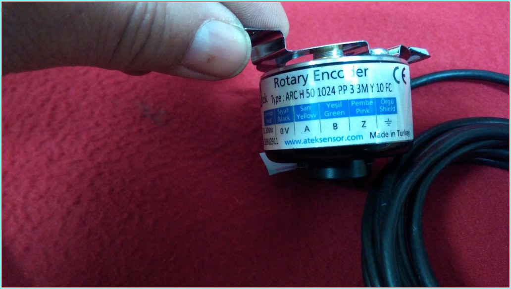 ROTARY ARC H 50 1024 PP 3 3M Y 10 FC SIFIR ENCODER ARC-H-50-1024