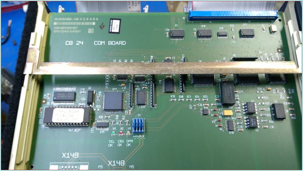 SIEMENS 6RX1240-0AK01 SIMOREG İLETİŞİM VE HABERLEŞME MODÜLÜ