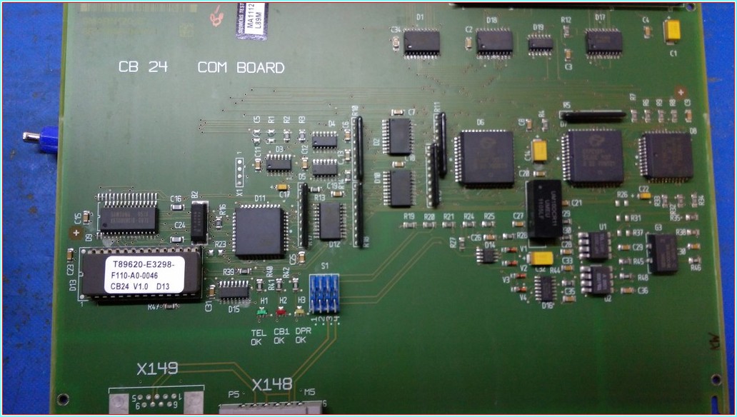 SIEMENS 6RX1240-0AK01 SIMOREG İLETİŞİM VE HABERLEŞME MODÜLÜ