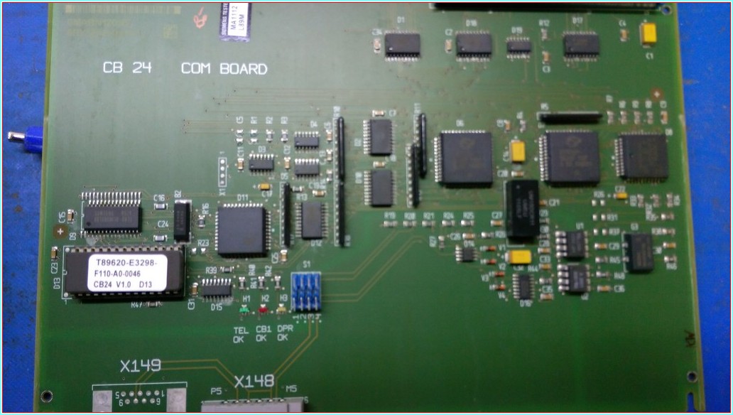 SIEMENS 6RX1240-0AK01 SIMOREG İLETİŞİM VE HABERLEŞME MODÜLÜ