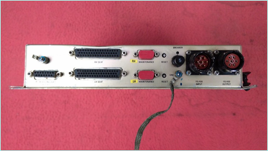 MESSIER BUGATTI F6137 ELECTRONIC UNIT ECU073 SERVO SÜRÜCÜ