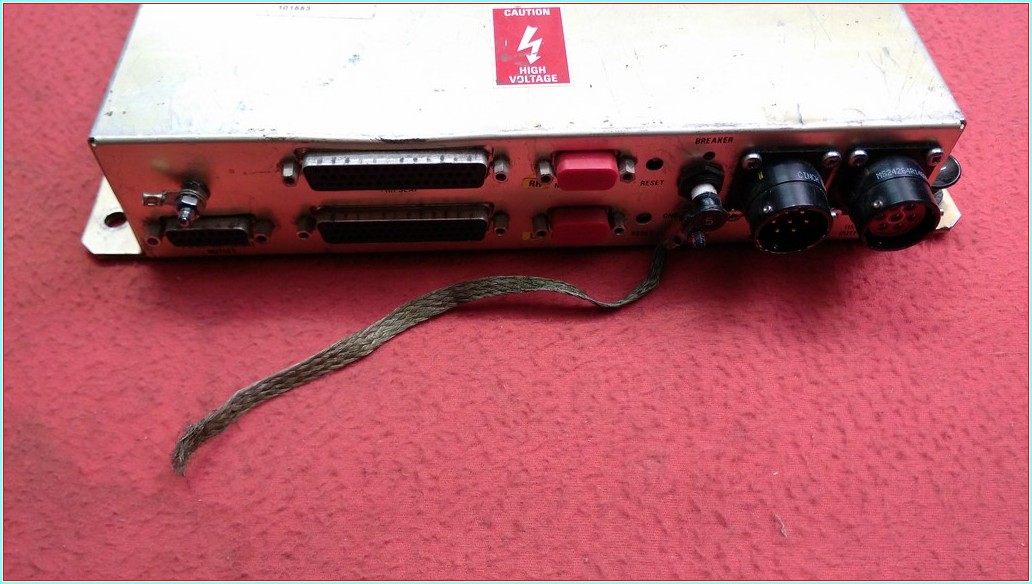 MESSIER BUGATTI F6137 ELECTRONIC UNIT ECU073 SERVO SÜRÜCÜ