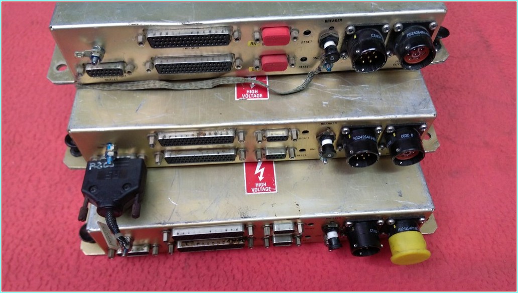 MESSIER BUGATTI F6137 ELECTRONIC UNIT ECU073 SERVO SÜRÜCÜ
