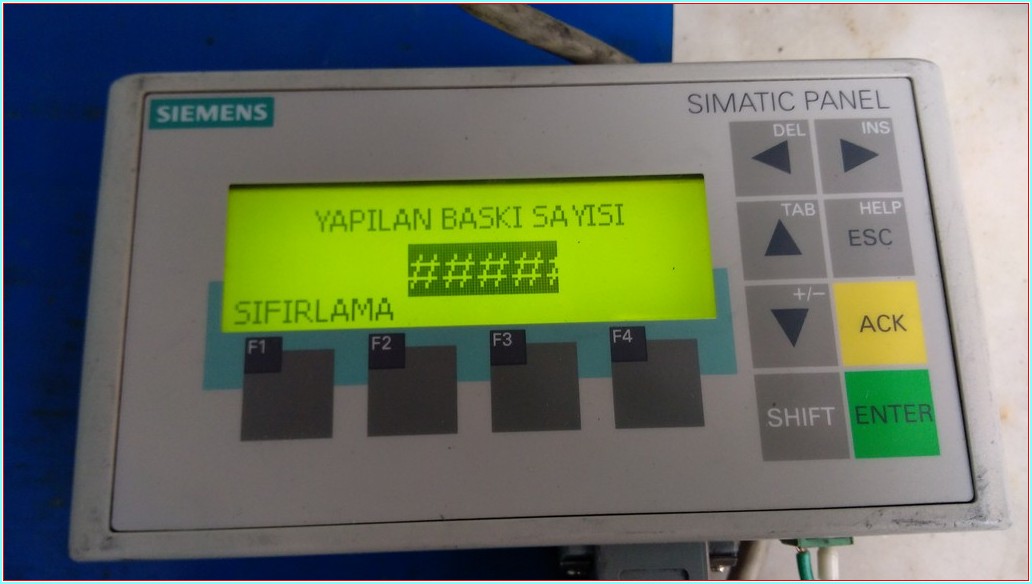 SIEMENS 6AV6 641-0AA11-0AX0 MADE İN GERMANY OPERATÖR PANEL