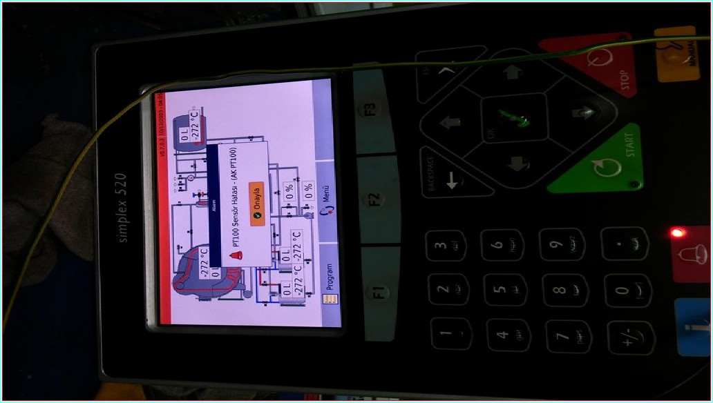 ENMOS S-520 SİMPLEX 520 OPERATÖR PANEL