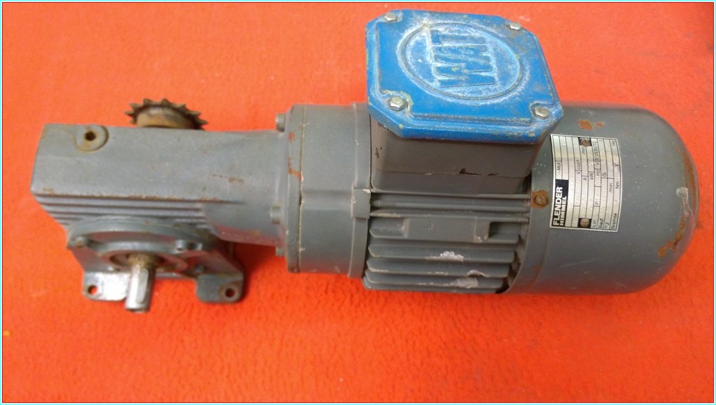 FLENDER HIMMEL S 05-G63 M6-L4 REDİKTÖRLÜ FRENLİ 0,1KW ASENKRON MOTOR