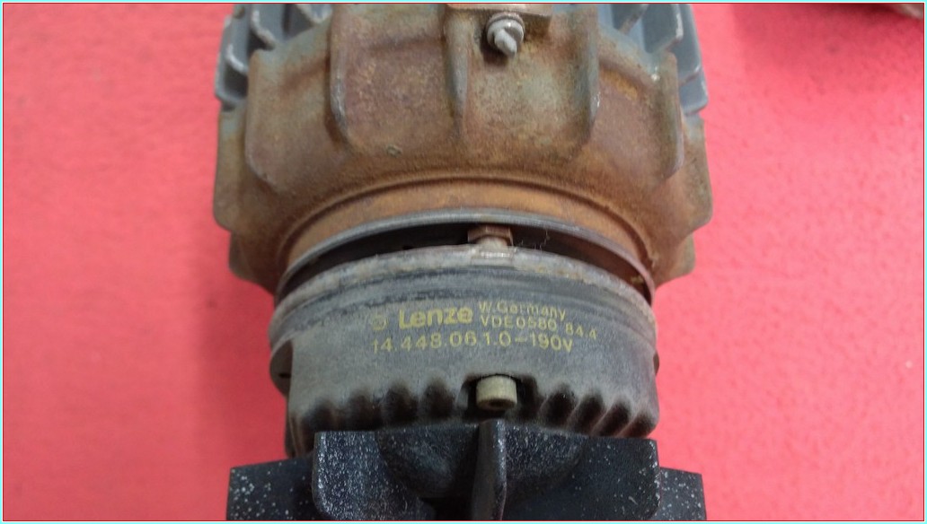 FLENDER HIMMEL S 05-G63 M6-L4 REDİKTÖRLÜ FRENLİ 0,1KW ASENKRON MOTOR