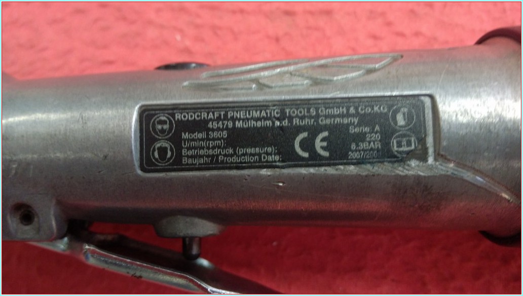 RODCRAFT 3605 HAVALI TORK ANAHTAR
