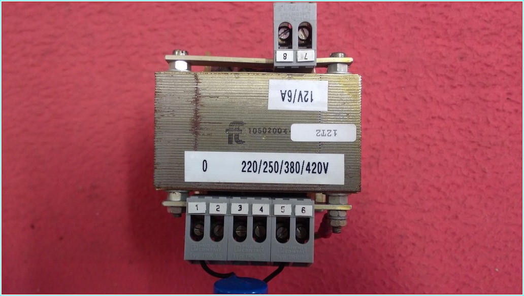 PHOENIX CONTACT 220-380V GİRİŞ ÇIKIŞ 12VAC 6A TRAFO