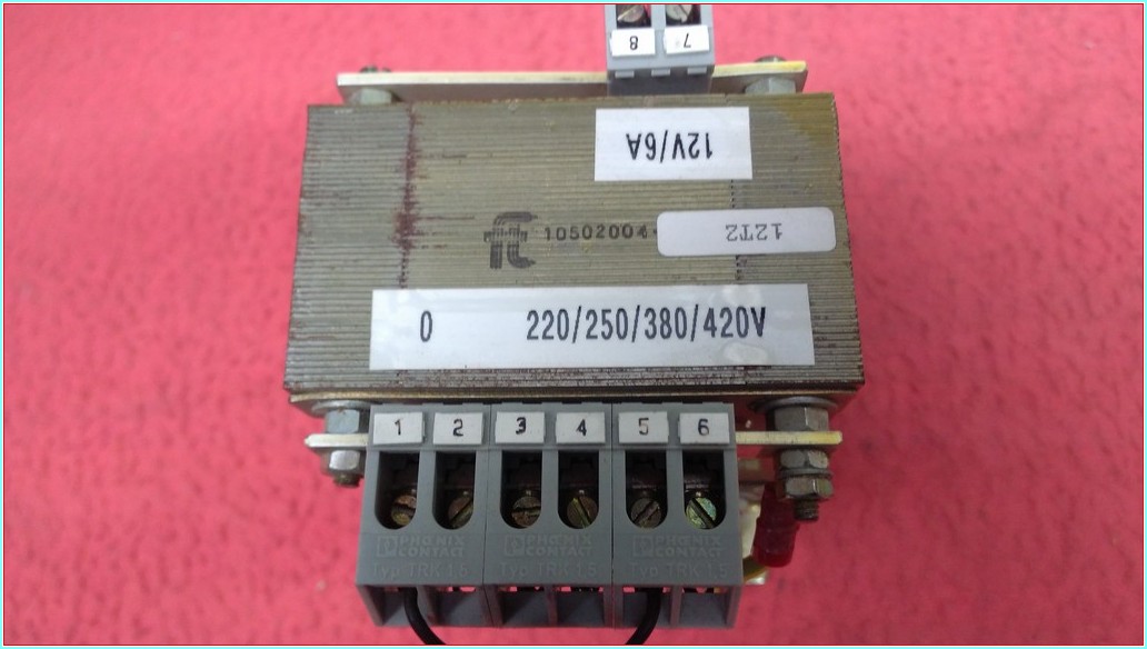 PHOENIX CONTACT 220-380V GİRİŞ ÇIKIŞ 12VAC 6A TRAFO
