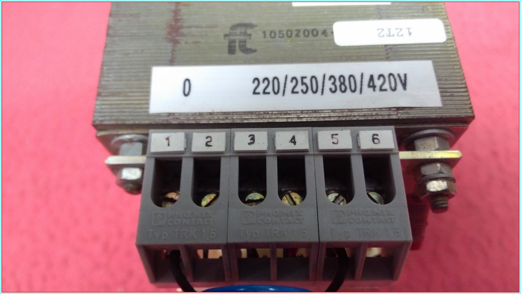PHOENIX CONTACT 220-380V GİRİŞ ÇIKIŞ 12VAC 6A TRAFO