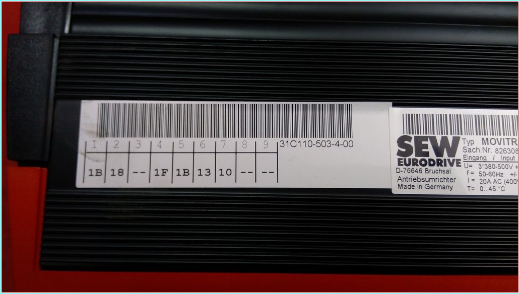 SEW EURODRIVE MOVITRAC 31C110-503-4-00 17KVA FREKANS ÇEVİRİCİ