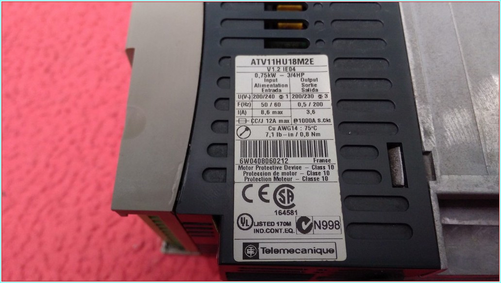 ATV11HU18M2E TELEMECANİQUE 